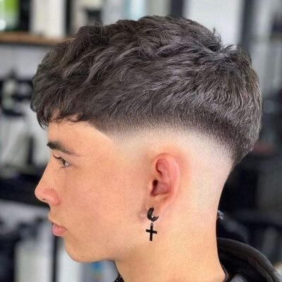 Fade haircut 100